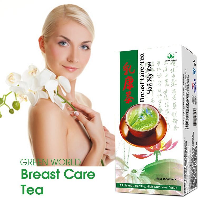 Green World Breast Care Tea – Herbal Support for Breast Health & Harmony