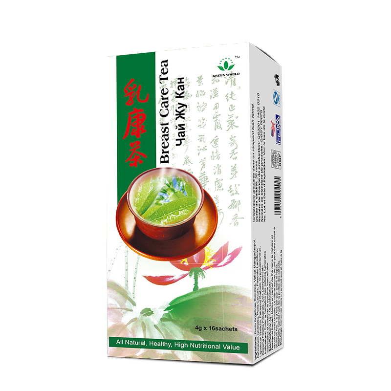 Green World Breast Care Tea – Herbal Support for Breast Health & Harmony