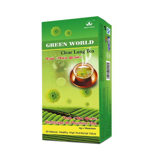 Clear Lung Detox Tea – Respiratory Support & Lung Cleanse Herbal Tea - Green World Coin