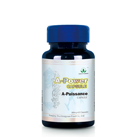 Green World A - Power Capsule - 360mg Immune Booster with Sea Buckthorn & Ginseng (60 Capsules) - Green World Coin