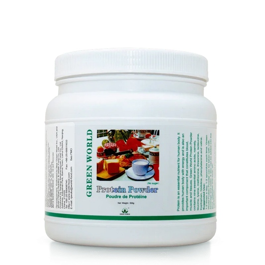 Green World Plant - Based Protein Powder - 500g | Complete Amino Acids | Vegan & Gluten - Free - Green World Coin