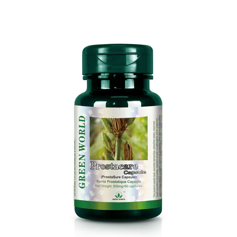 ProstaCare Capsule - 500mg Prostate Support for Men | 60 Capsules | USA, UK, Canada, France Worldwide Delivery - Green World Coin