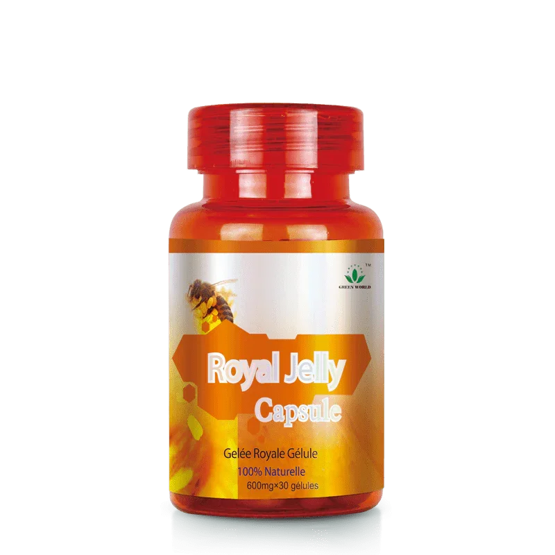 Royal Jelly Capsules 600mg | Queen Bee Formula for Hormonal Balance, Immunity & Anti - Aging | 30 Capsules | Worldwide Shipping - Green World Coin